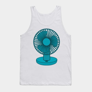 Fan cartoon illustration Tank Top